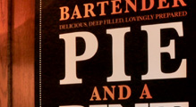Pie and Pint poster for mutli-site pub locations