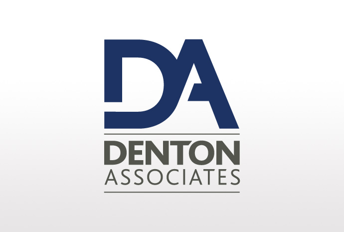 Logo design for Denton Associates 2D